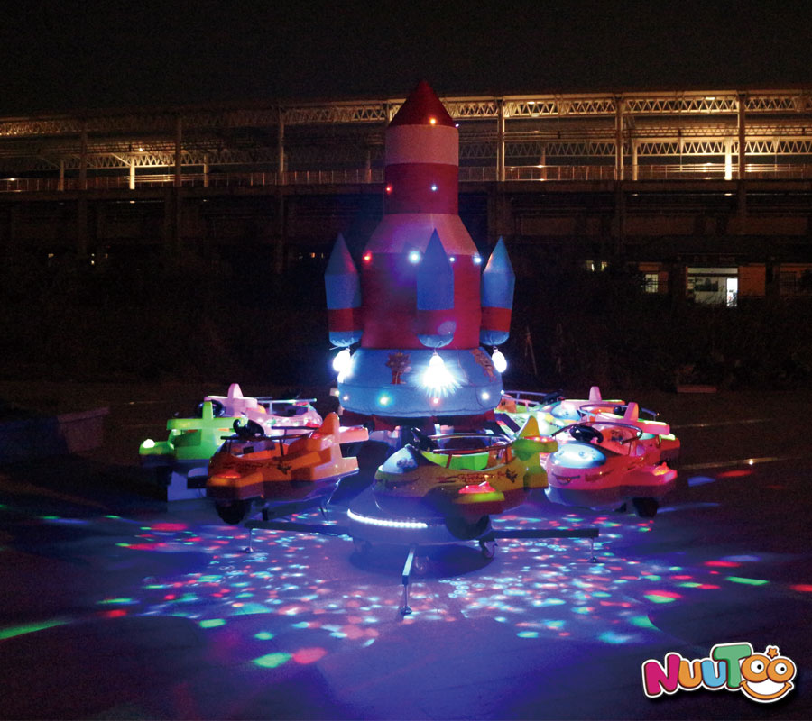 什么項目公園廣場擺攤好賺錢 ——旋轉(zhuǎn)升降飛機(jī)