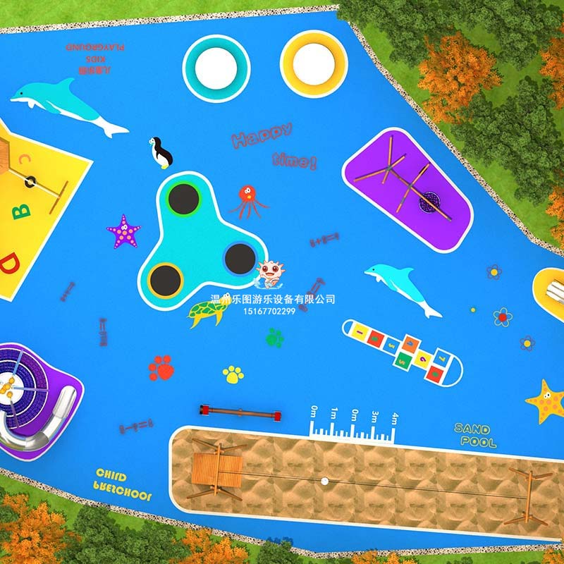 大型室外組合滑梯的特點(diǎn)是什么？