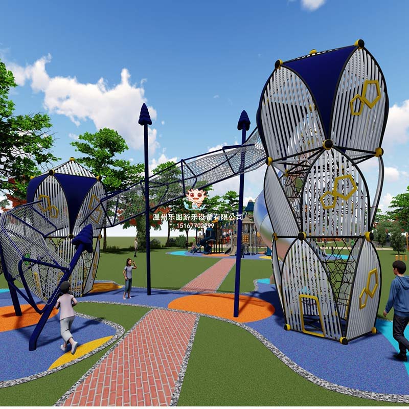 采購大型室外組合滑梯找哪個(gè)廠家好？