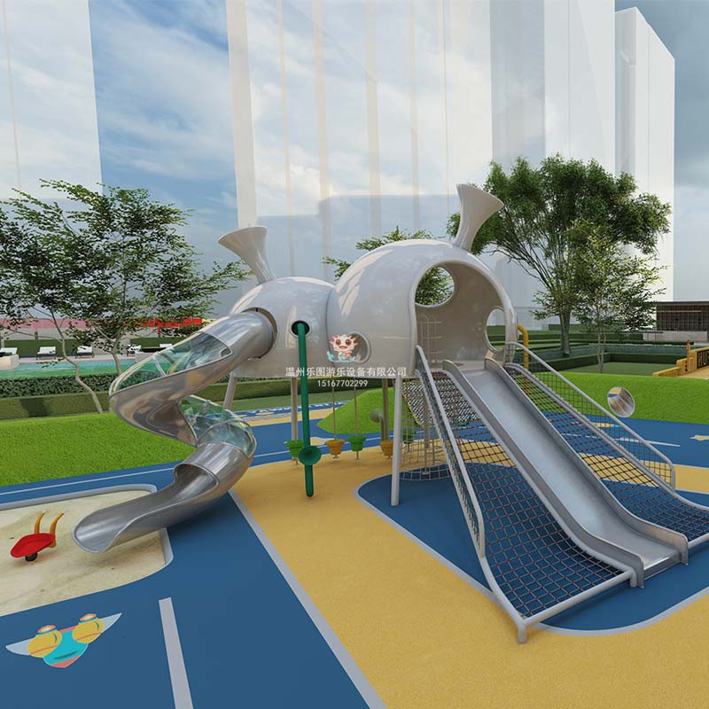 原木兒童游樂設(shè)施組合滑梯有哪些優(yōu)點？