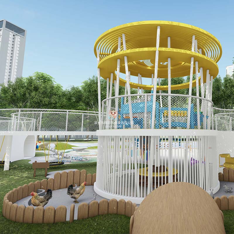 孩子喜愛(ài)的戶外無(wú)動(dòng)力設(shè)施如何設(shè)計(jì)？