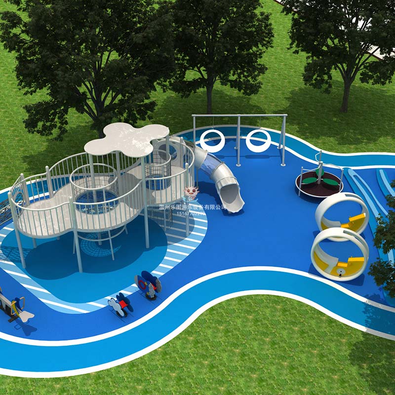 大型戶外定制造型組合滑梯購買多少錢？