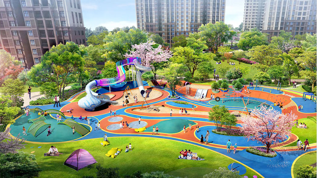新小區(qū)如何搭配游樂(lè)場(chǎng)地的游樂(lè)設(shè)備？