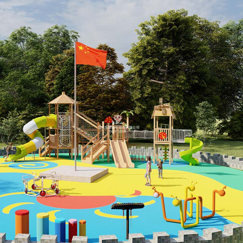 兒童木制組合滑梯有什么優(yōu)勢？