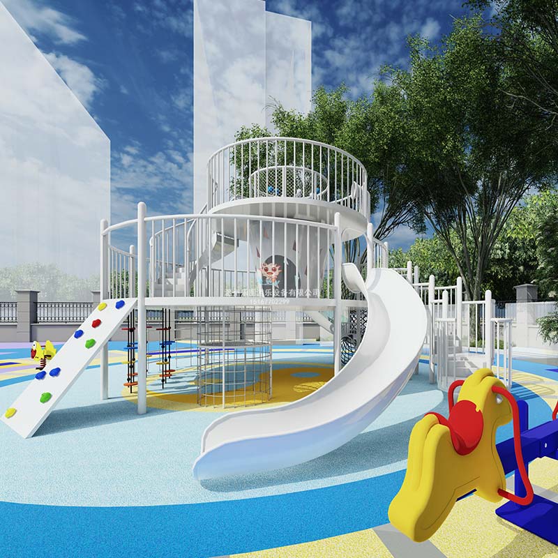 戶外組合滑梯使用什么材質(zhì)好？