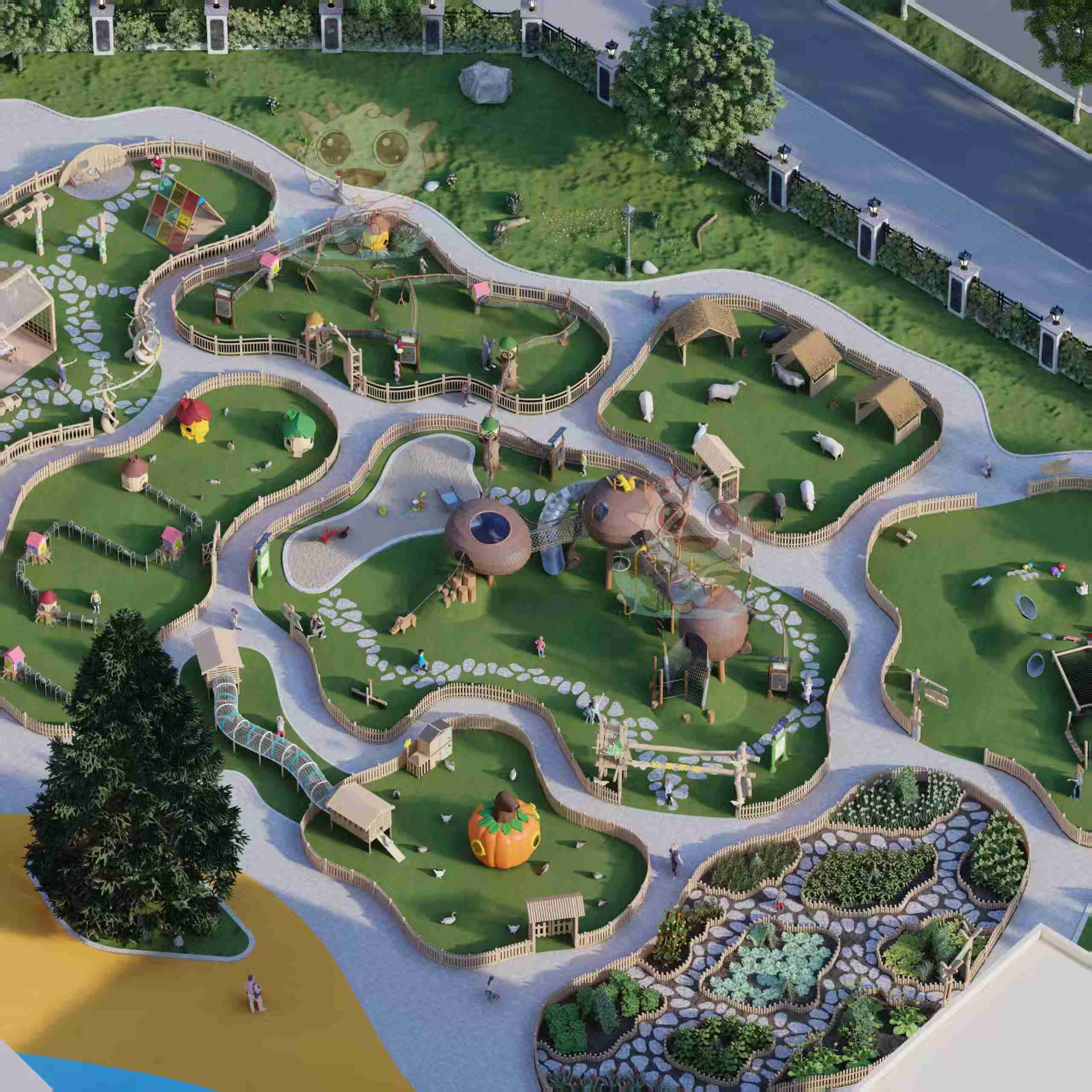 萌寵無動力樂園環(huán)保設(shè)計趨勢：綠色生活的美好選擇